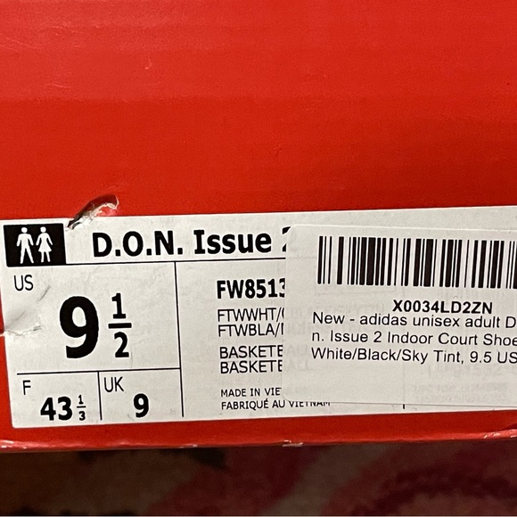NWT Adidas DON Issue 2 - Picture 5 of 5